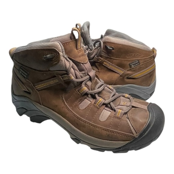 KEEN Women's Brown and Gray Lace Up Boots Size: 11 - Picture 8 of 12